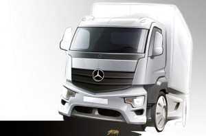 Разработан принципиально новый грузовик Mercedes-Benz