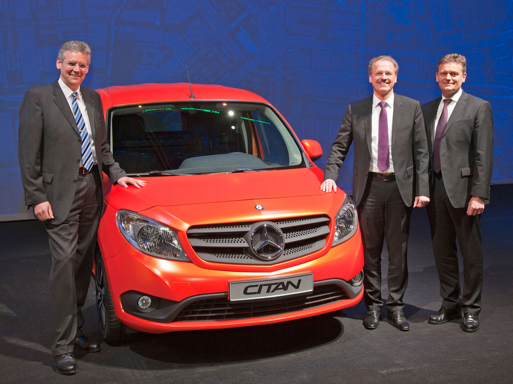 Citan от Mercedes-Benz – рестайлинговый Renault Kangoo?