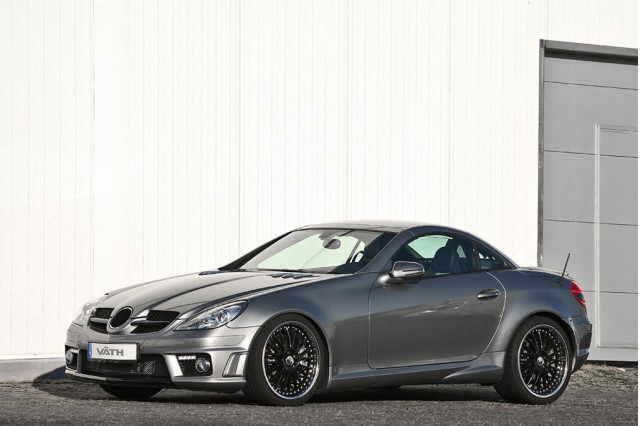 Стильная штучка Mercedes Benz SLK 55 AMG